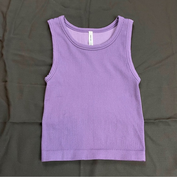 Aritzia Seamless Purple Tank S/XS - Picture 2 of 6